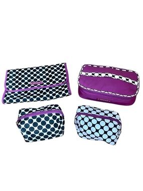 TRINA & CO cosmetic travel toiletry bag 4-pc set